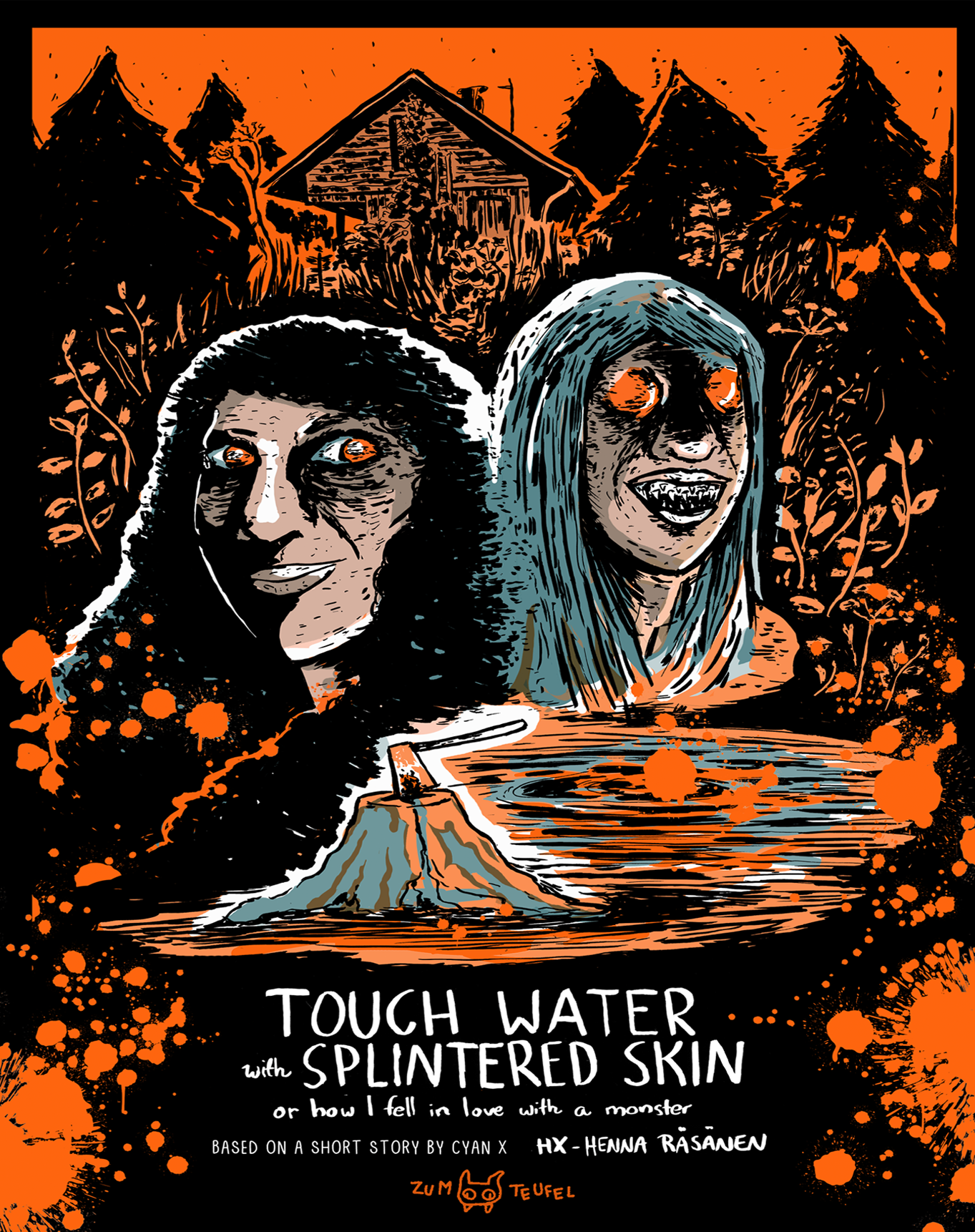 Touch Water with Splintered Skin/ Fungi  -kansikuva