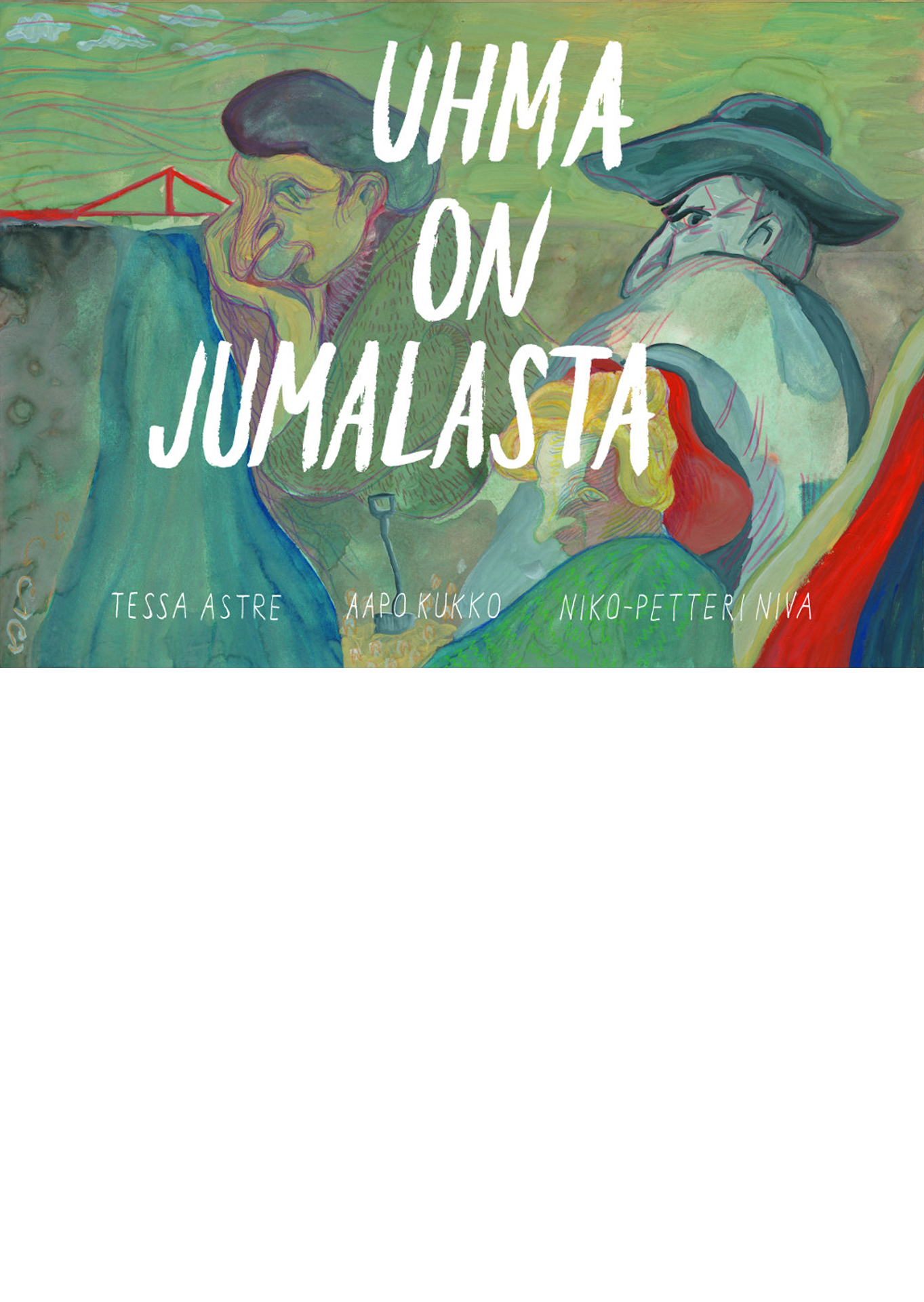 uhma on jumalasta- kansikuva