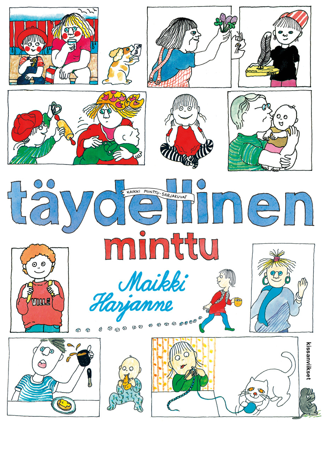 Täydellinen Minttu - Kaikki Minttu-sarjakuvat- kansikuva