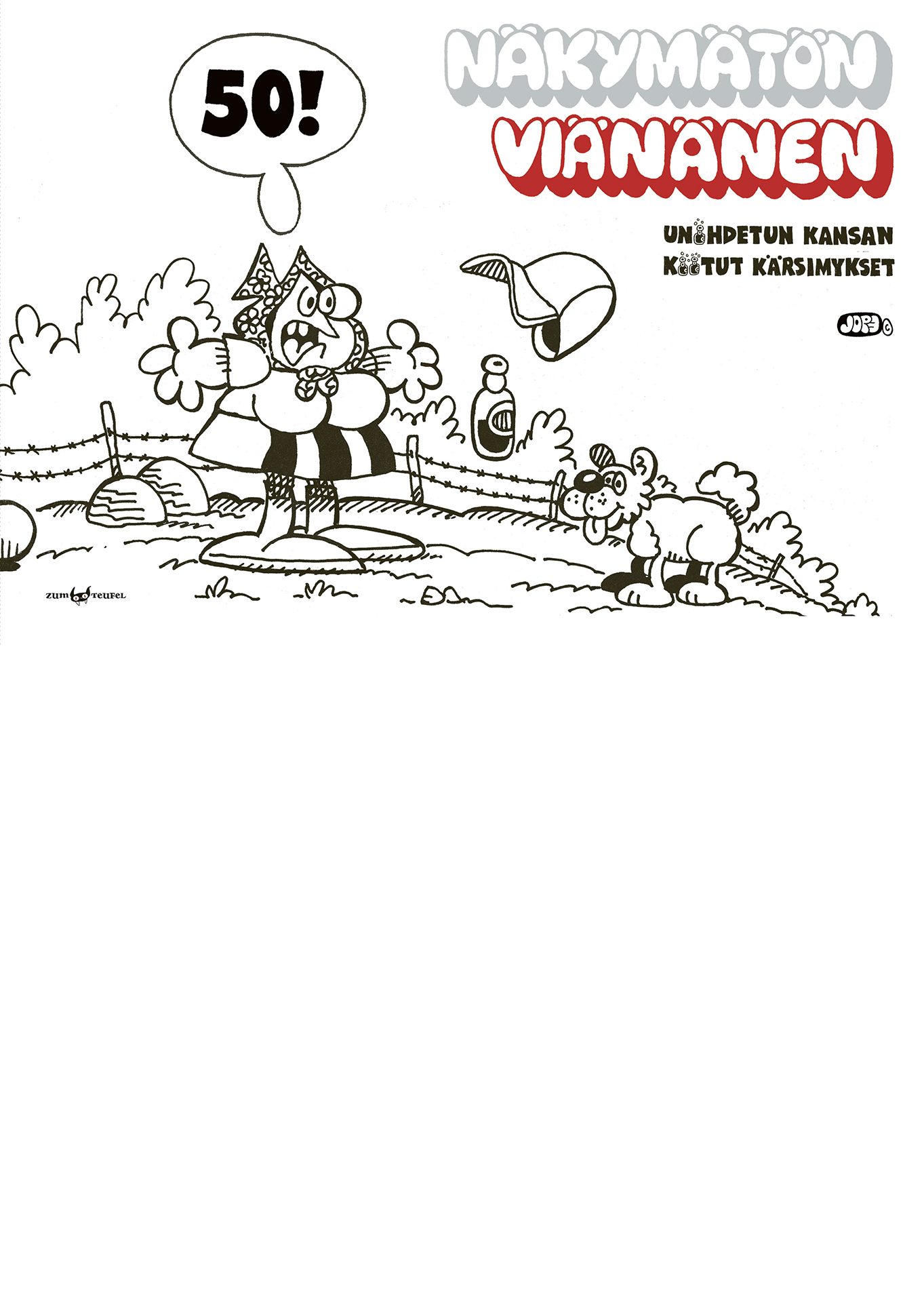 näkymäton viänänen- kansikuva