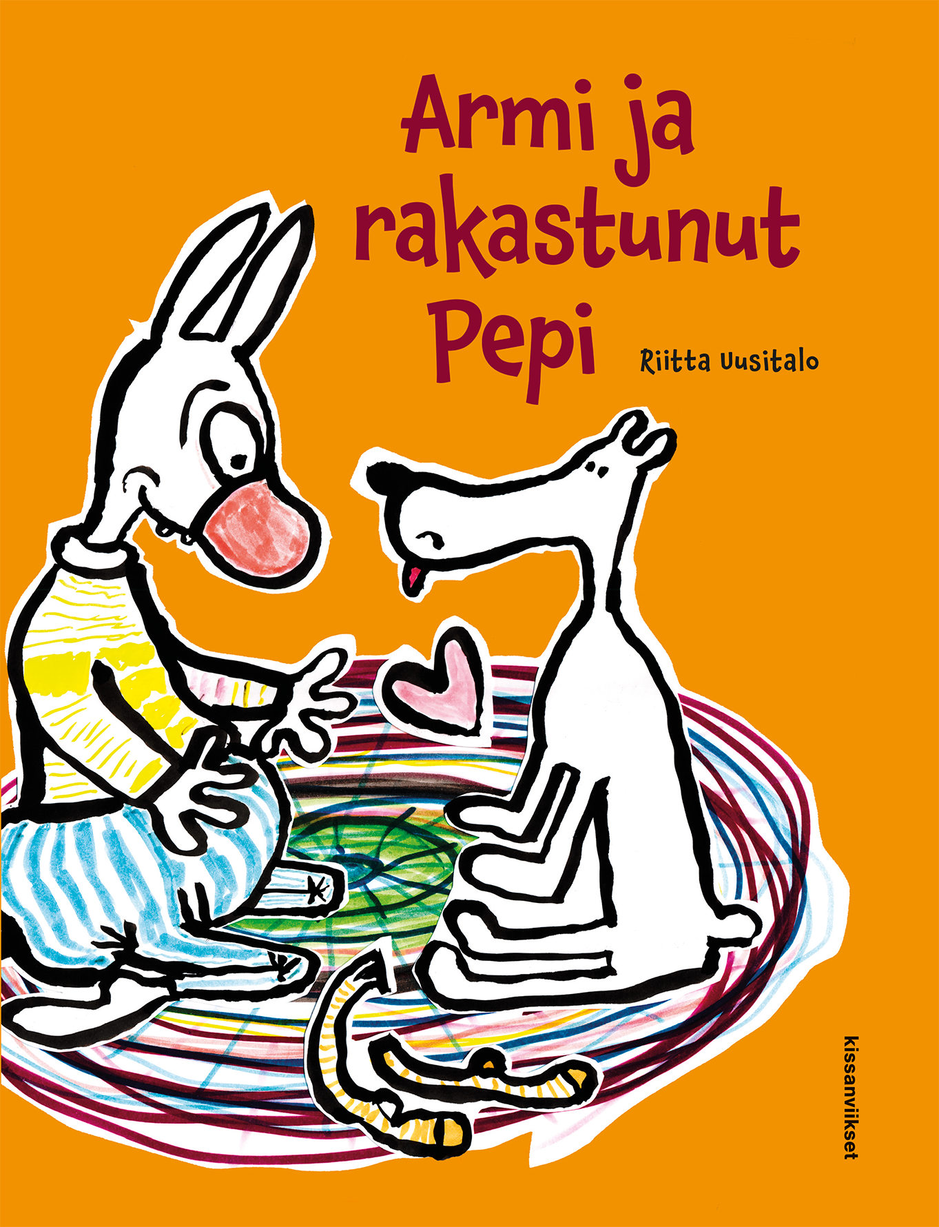 Armi ja rakastunut Pepi- kansikuva