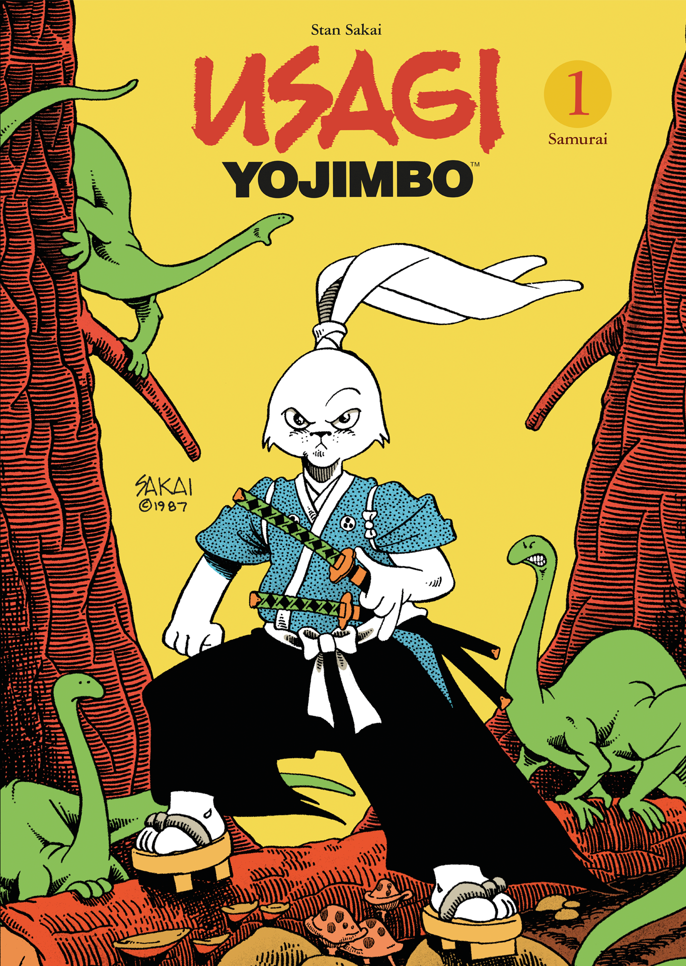 Usagi Yojimbo 1 – Samurai- kansikuva